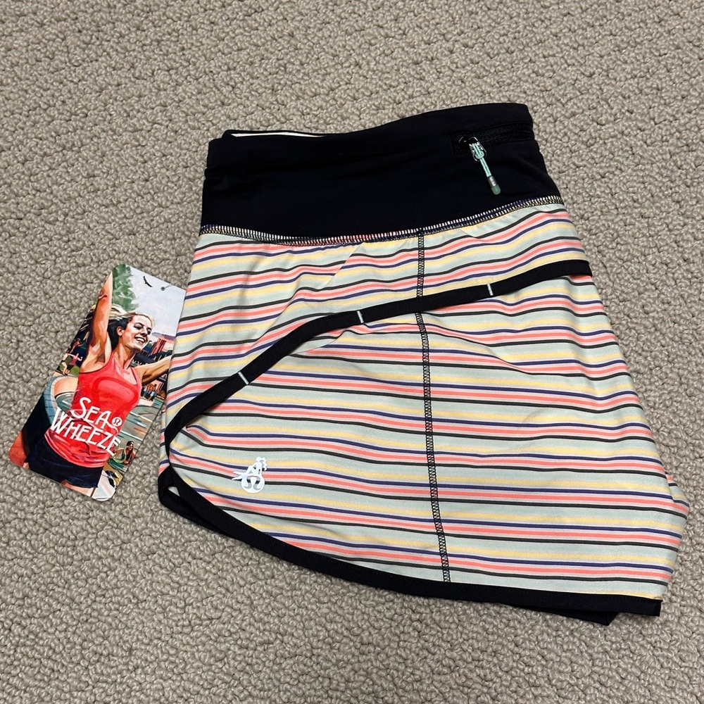 Lululemon Sea Wheeze Mountie Striped Speed Short (6)
